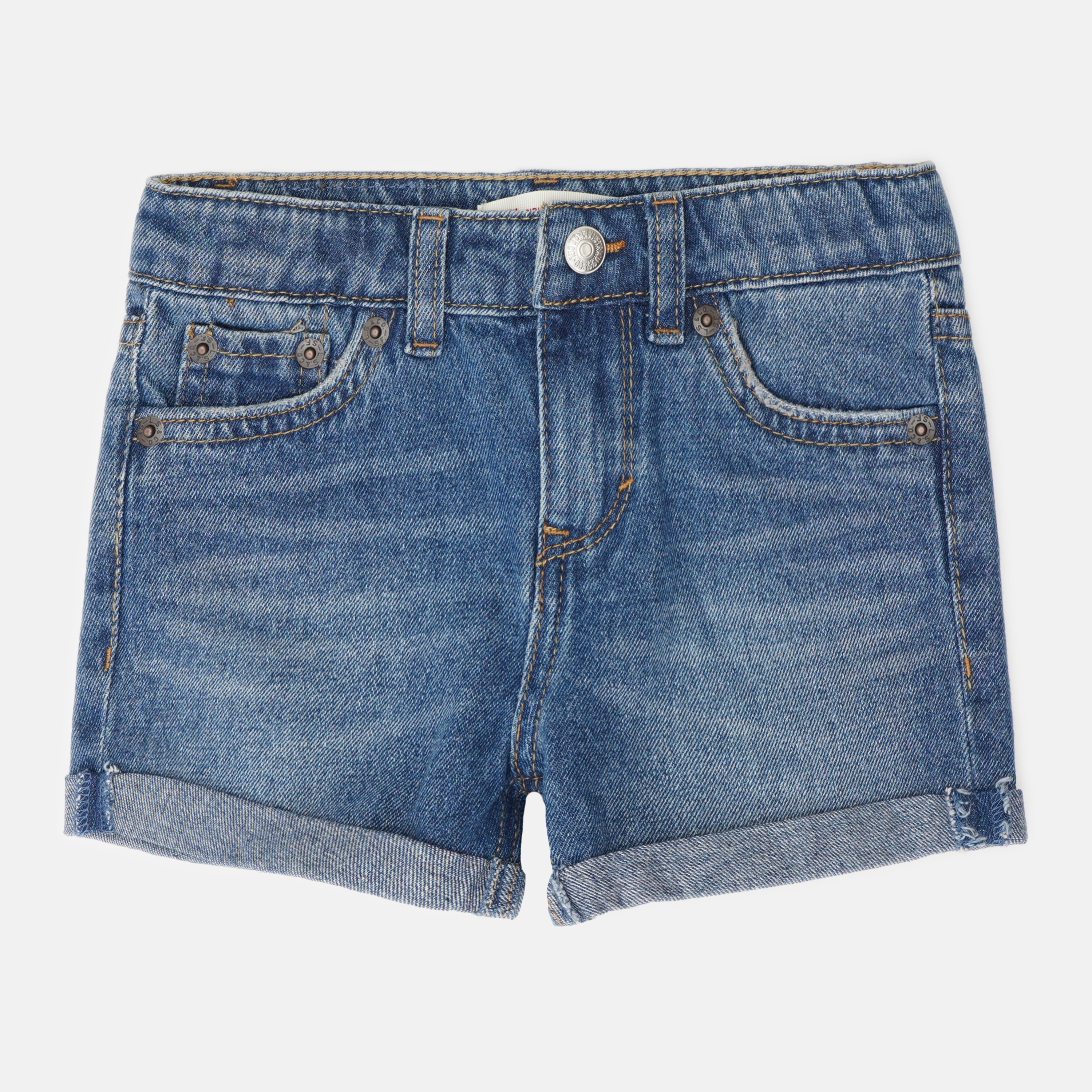 

Шорты джинсовые детские Levi's LVG Girlfriend Shorty Short 3E4536-MA3 110 см