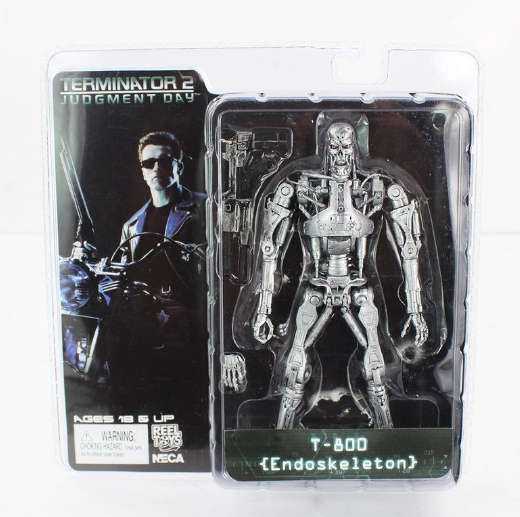 

Игрушечная фигурка "Терминатор" (Terminator 2 Judgment Day T-800 Endoskeleton), высота 18 см V-Toy