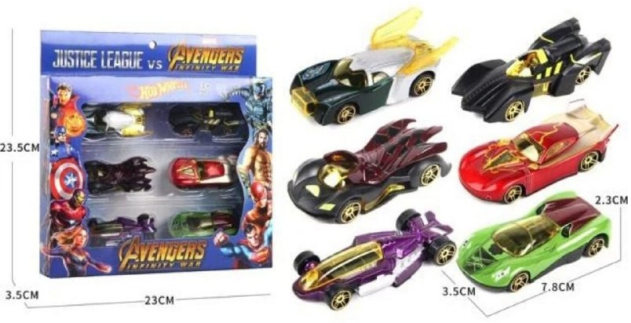 

Набор "Машинок супергерои" V-Toy