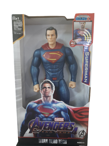 

Игрушечная фигурка "Супермен. Человек из стали", высота 30 см V-Toy