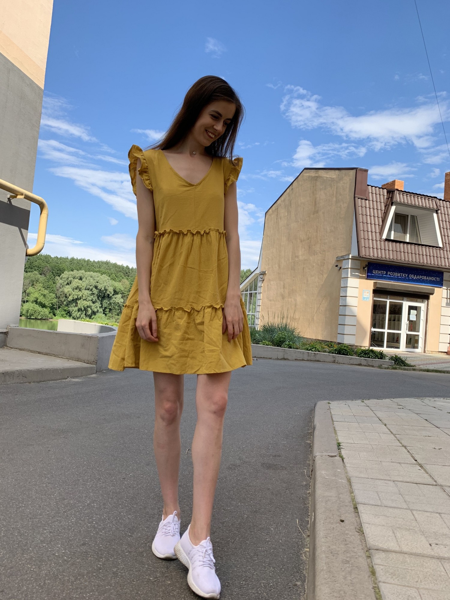 

Сарафан 2709 one size жовтий