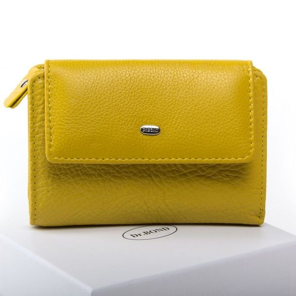 

Женский кожаный кошелек Classik DR. BOND WN-1 yellow