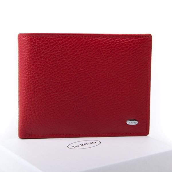 

Женский кожаный кошелек Classik DR. BOND WN-7 red