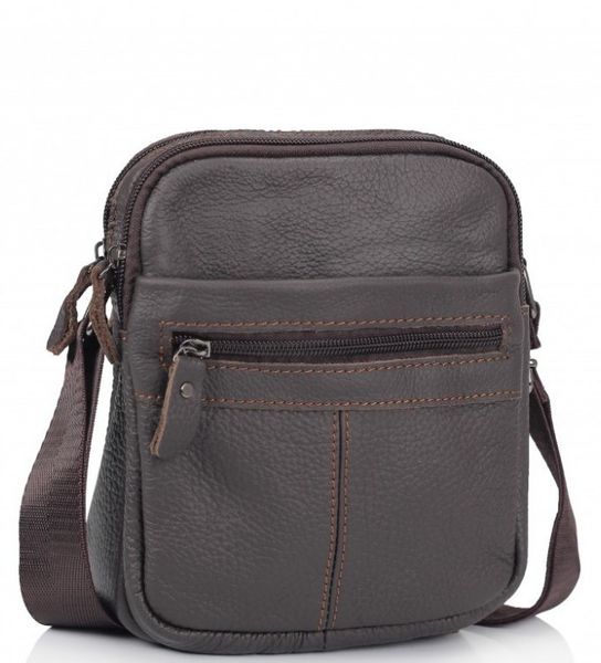 

Мужская кожаная сумка через плечо Tiding Bag NM20-1811DB