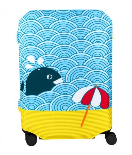

Защитный чехол для чемодана BG Berlin Hug Cover Light Whale 57-62см M Bg002-02-115-M