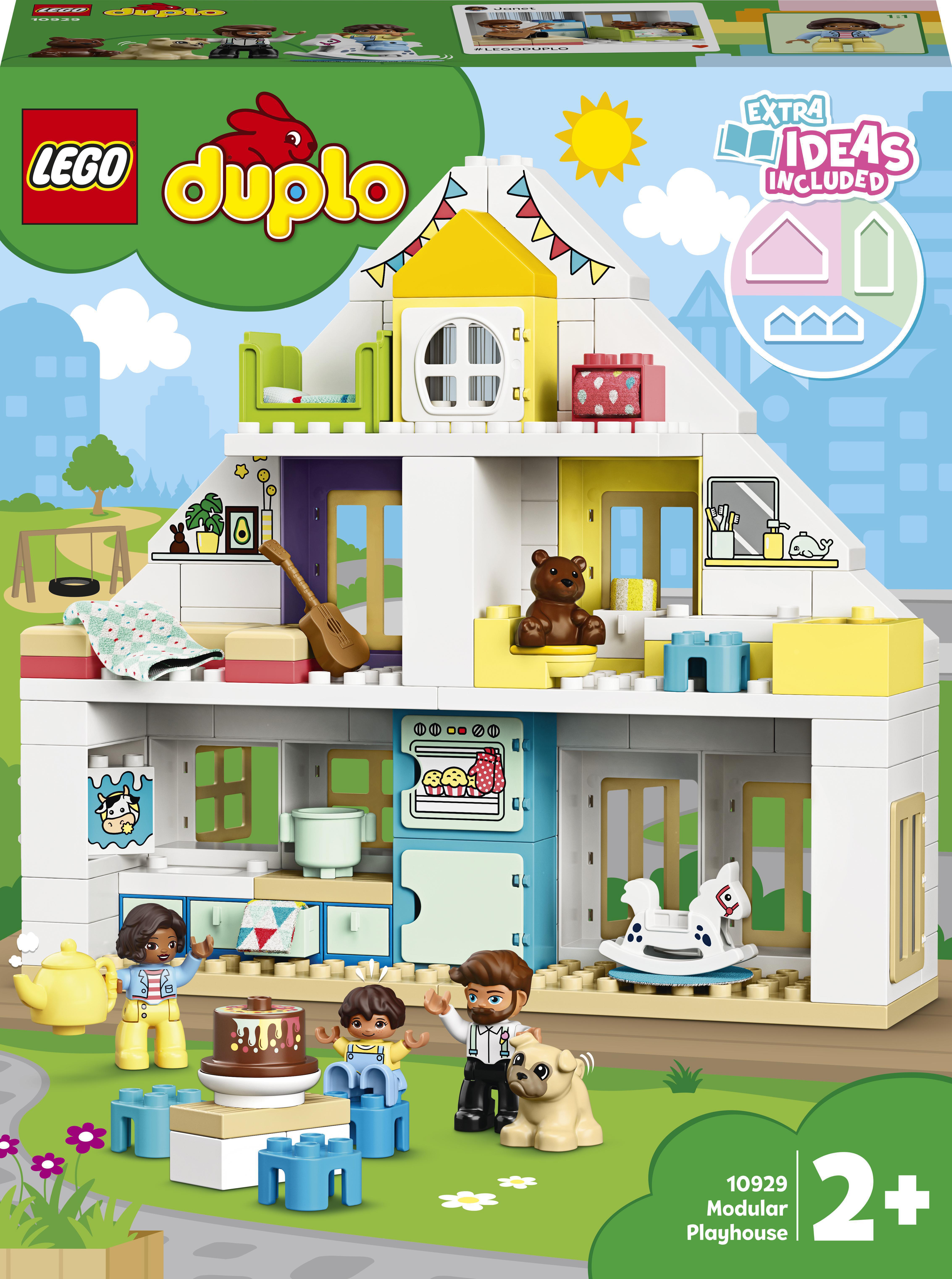 

Конструктор LEGO DUPLO Town Модульный игрушечный дом 129 деталей (10929)