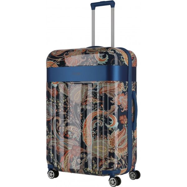 

Чемодан Travelite Spotlight Flash Paisley Blue L Большой Ti831404-20