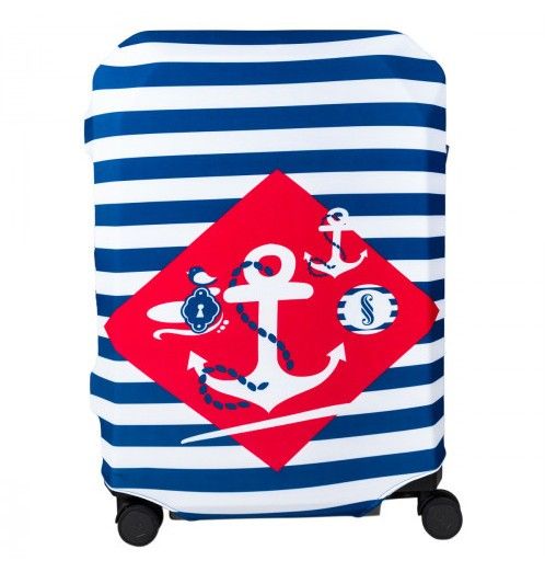 

Защитный чехол для чемодана BG Berlin Hug Cover Navy Sense 67-73см L Bg002-02-113-L