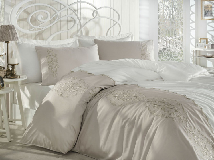 

Комплект постельного белья Dantela Vita сатин Elegance евро 215902205006