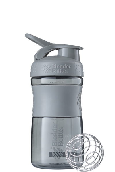 

Спортивная бутылка-шейкер Blender Bottle SportMixer 590 мл Grey (R144881)
