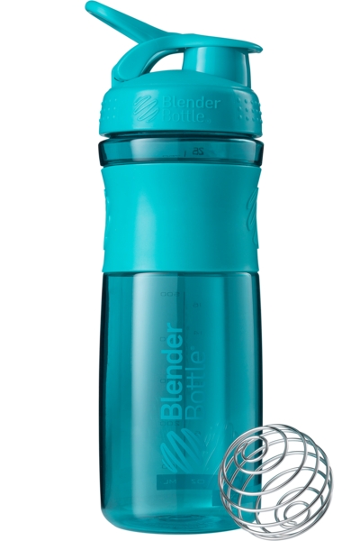 

Бутылка-шейкер спортивная Blender Bottle SportMixer 820 мл Teal (R144851)