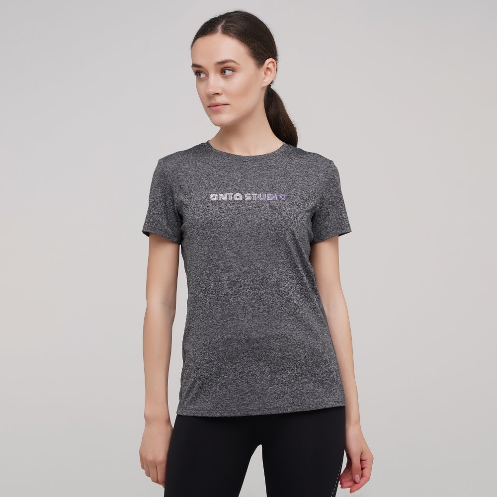 

Женская футболка Anta Ss Tee Серый 36 (ant862127120-3)