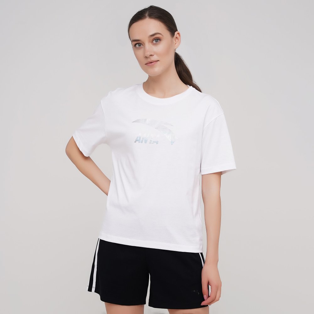 

Женская футболка Anta Ss Tee Белый 36 (ant862127133-1)