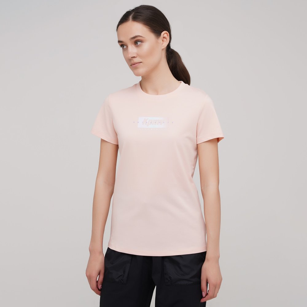 

Женская футболка Anta Ss Tee Пудровый 40 (ant862128110-3)