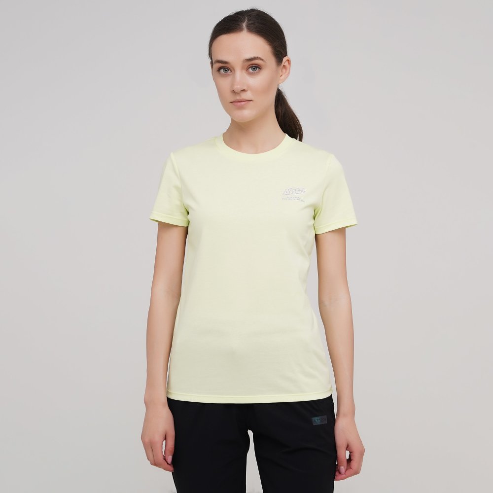 

Женская футболка Anta Ss Tee Желтый 36 (ant862128115-4)