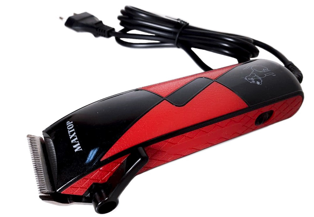

Машинка для стрижки животных Maxtop MP-668 7674 Черно-красная (gr_016020)