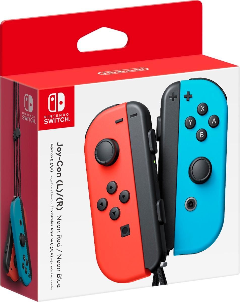 

Игровые контроллеры Joy-Con красный и синий (Nintendo Switch)