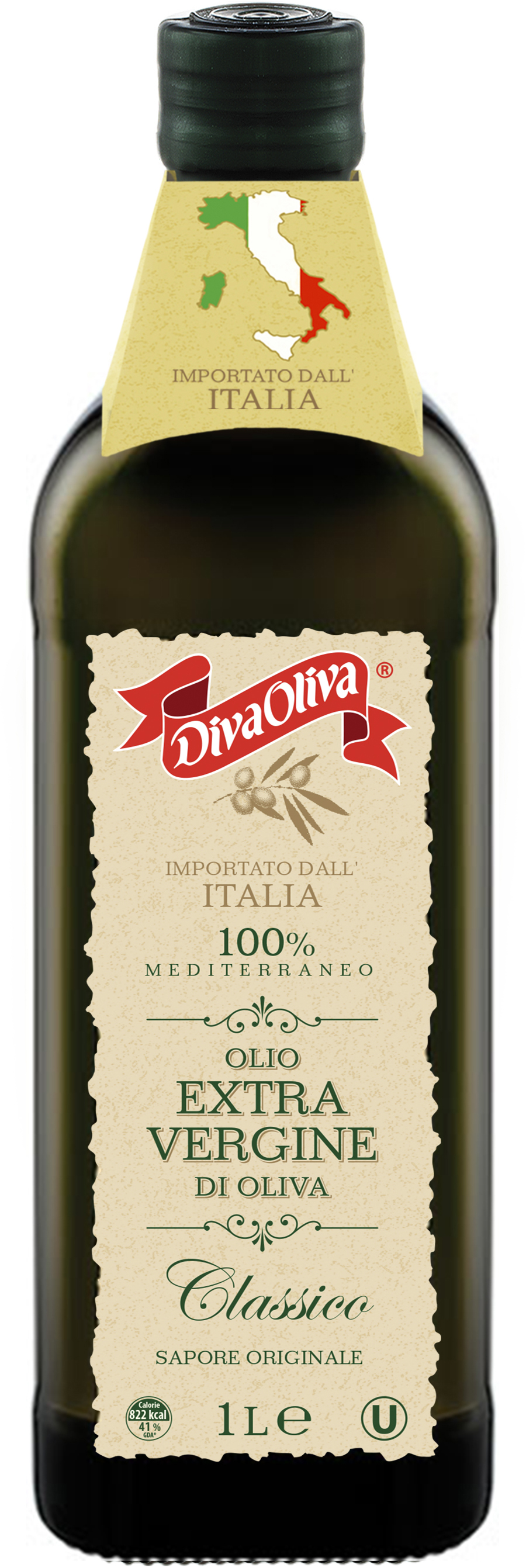 Акция на Оливковое масло Diva Oliva Extra Vergine Classico 1000 мл (5060235651014) от Rozetka UA