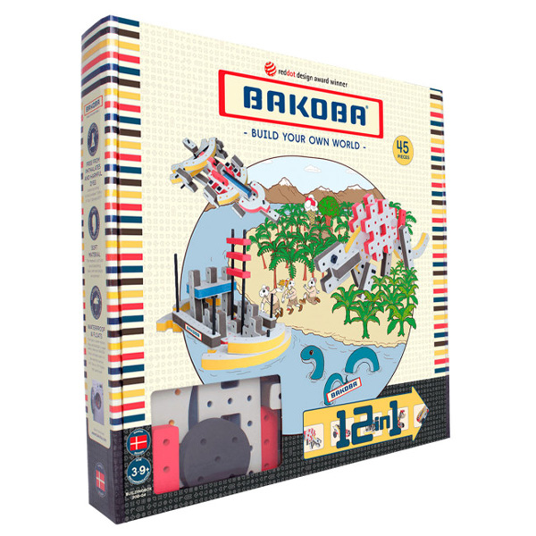 

Мягкий конструктор Bakoba 45 деталей