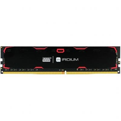 

Модуль памяти для компьютера DDR4 8GB 2400 MHz Iridium Black GOODRAM (IR-2400D464L17S/8G)