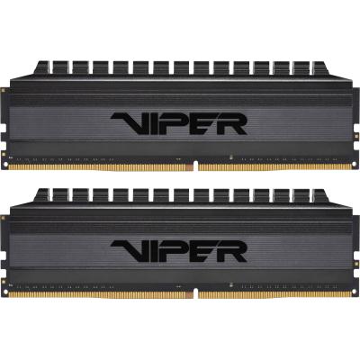 

Модуль памяти для компьютера DDR4 16GB (2x8GB) 3200 MHz Viper 4 Blackout Patriot (PVB416G320C6K)