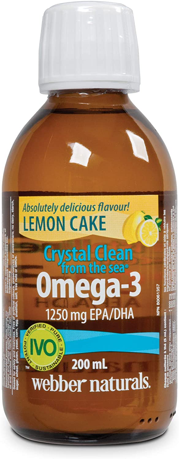 

Специальный продукт Webber Naturals Omega-3 200 мл Лимон (4384303448)