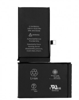 

Аккумулятор к телефону Apple iPhone X 3.81V Black 2716mAh 10.35Wh