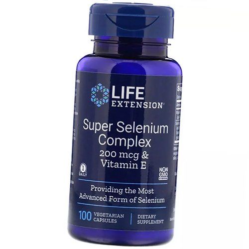 

Суперкомплекс Селена с Витамином Е, Super Selenium Complex 200, Life Extension 100вегкапс (36346019)
