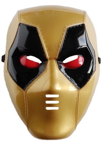

Маска Дэдпула (Deadpool mask) золотистая