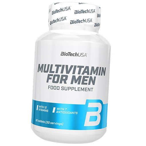 

Мультивитамины для мужчин, Multivitamin for Men, BioTech (USA) 60таб (36084021)