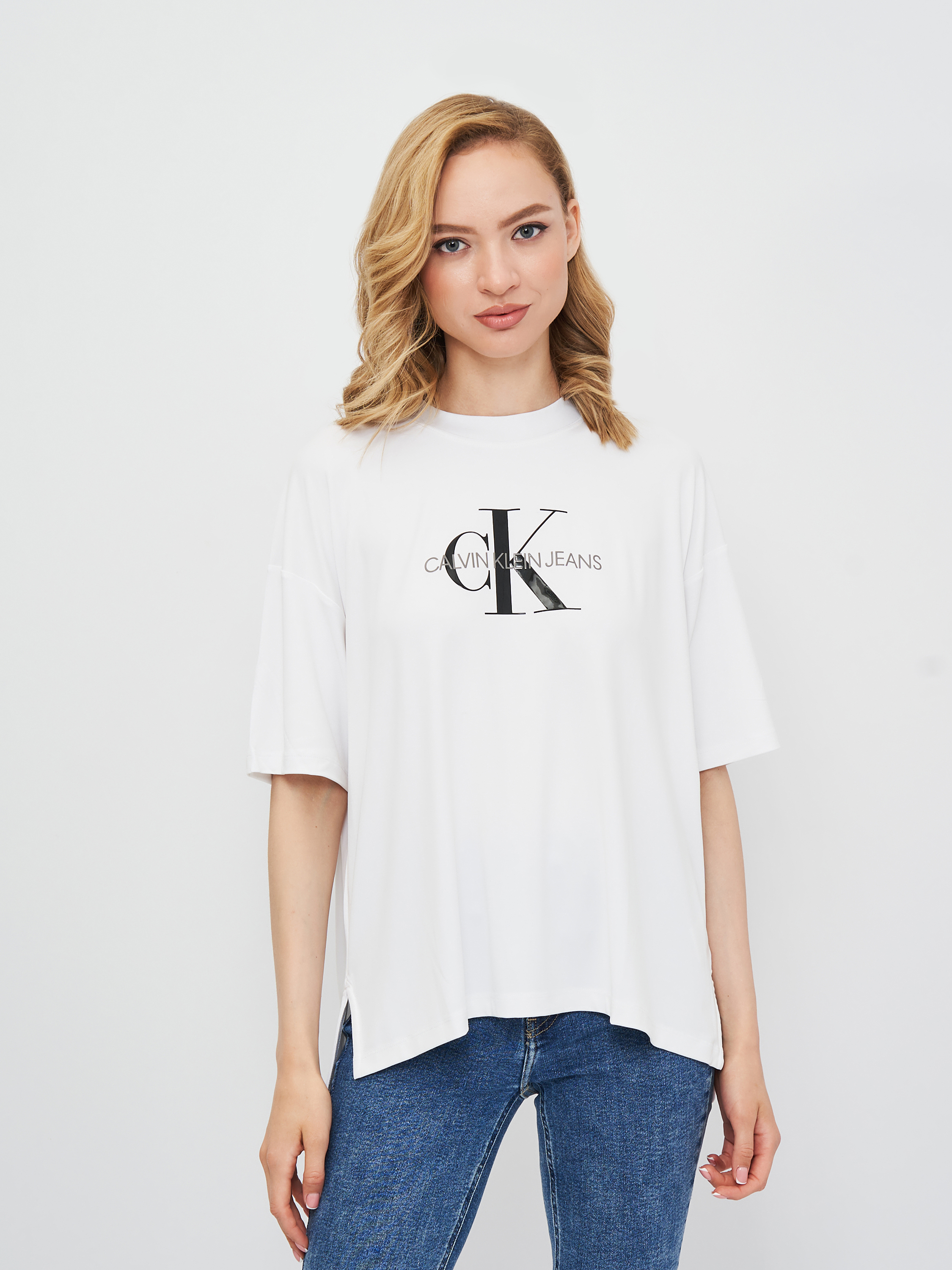 

Футболка Calvin Klein Jeans Monogram Modal Tee J20J216248-YAF  White, Футболка Calvin Klein Jeans Monogram Modal Tee J20J216248-YAF XS White