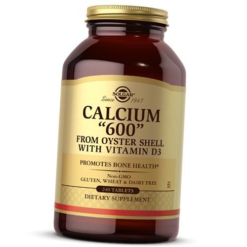 

Кальций Д3, Calcium 600, Solgar 240таб (36313032)
