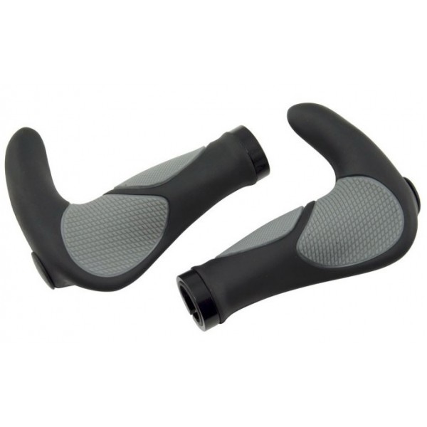 

Ручки руля Green Cycle GGR-512 140mm Черно-серый GRI-66-17