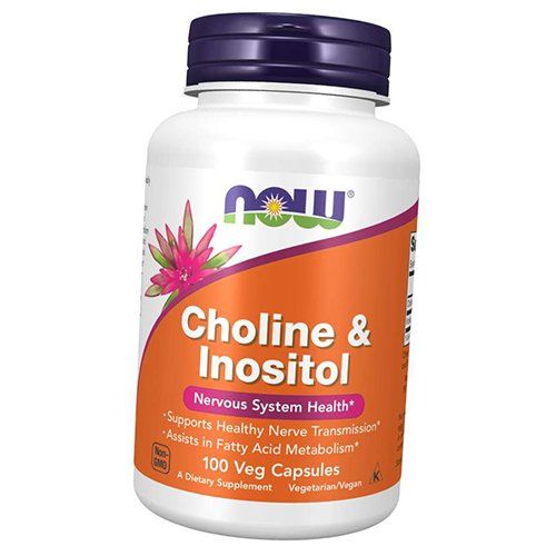 

Холин Инозитол, Choline & Inositol, Now Foods 100вегкапс (36128059)