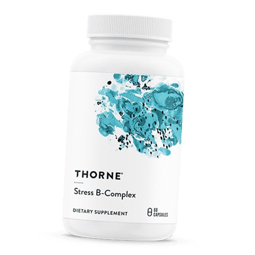

Стресс В Комплекс, Stress B-Complex, Thorne Research 60капс (36357009)