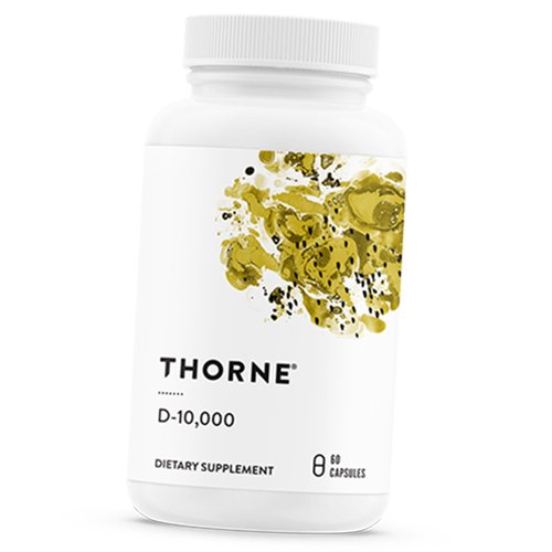 

Витамин Д3, Vitamin D-10000, Thorne Research 60капс (36357058)