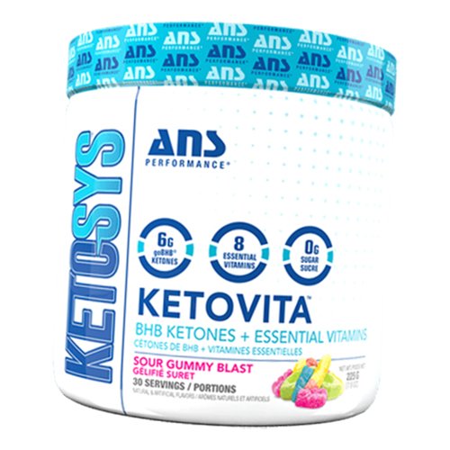 

Комплекс для выносливости и похудения, Ketovita, ANS Performance 225г Кислый мармеладный взрыв (74382008)