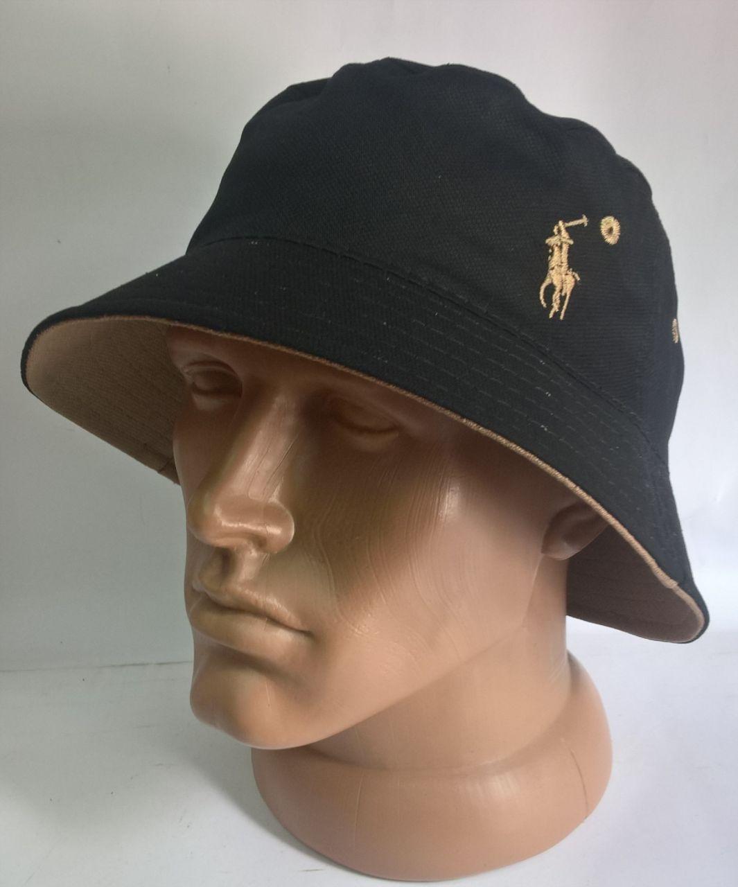 

Панама брендовая летняя POLO Чёрный CARE INSTRUCTION Турция Размер 56