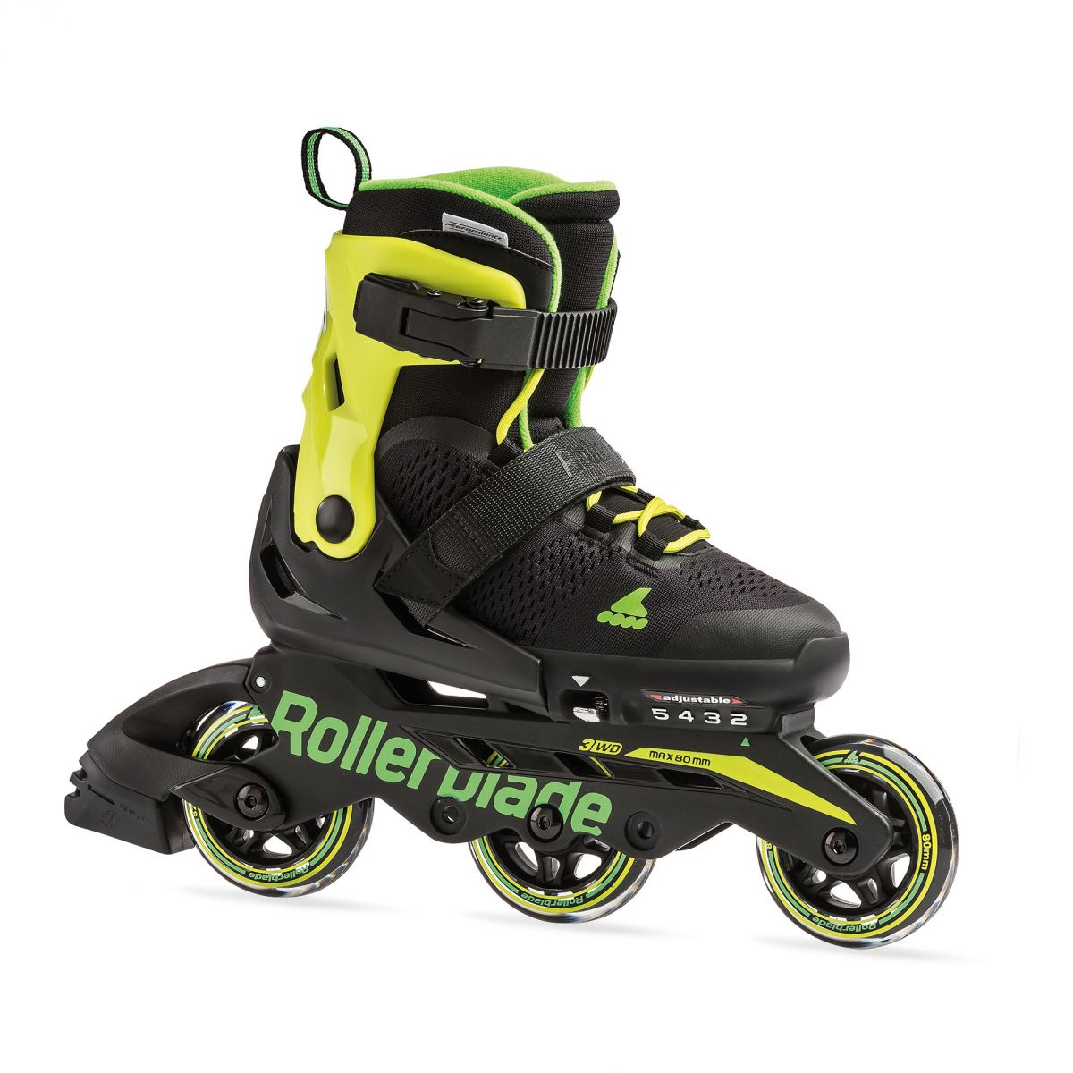 

Ролики ROLLERBLADE MICROBLADE 3WD (28-32) зеленый ( 5353 )