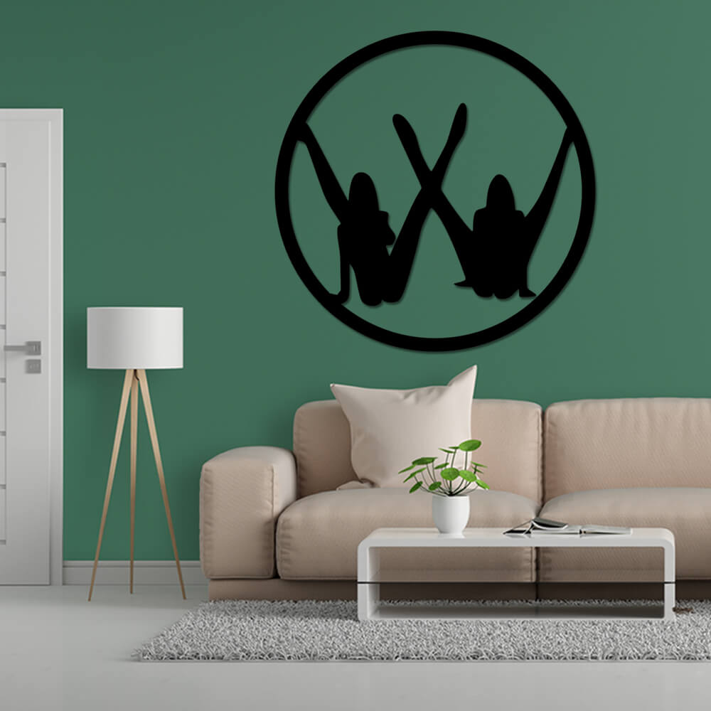 

Панно из дерева Born for Art Real Volkswagen 90х90 см Черное