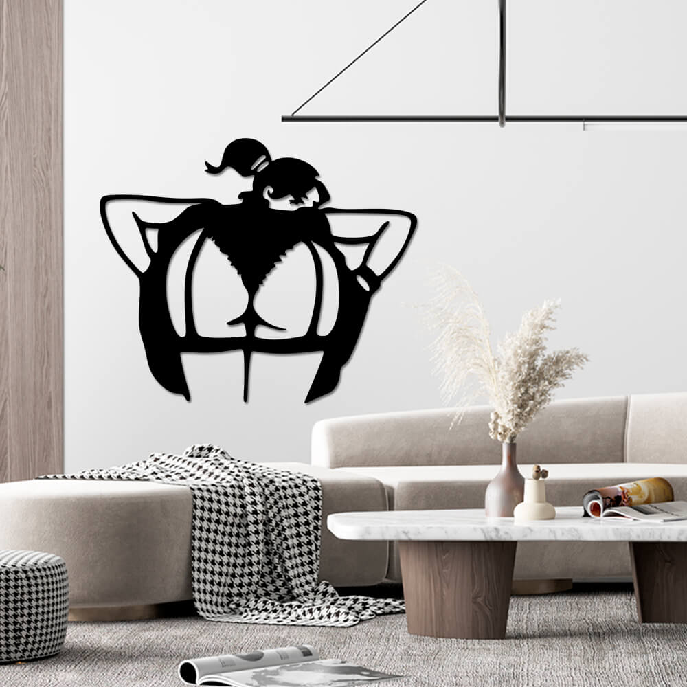 

Панно из дерева Born for Art Красивый ракурс 70х60 см Черное