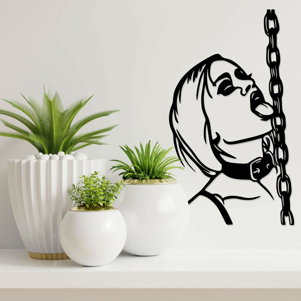 

Панно из дерева Born for Art Sweet Dreams 70х41 см Черное