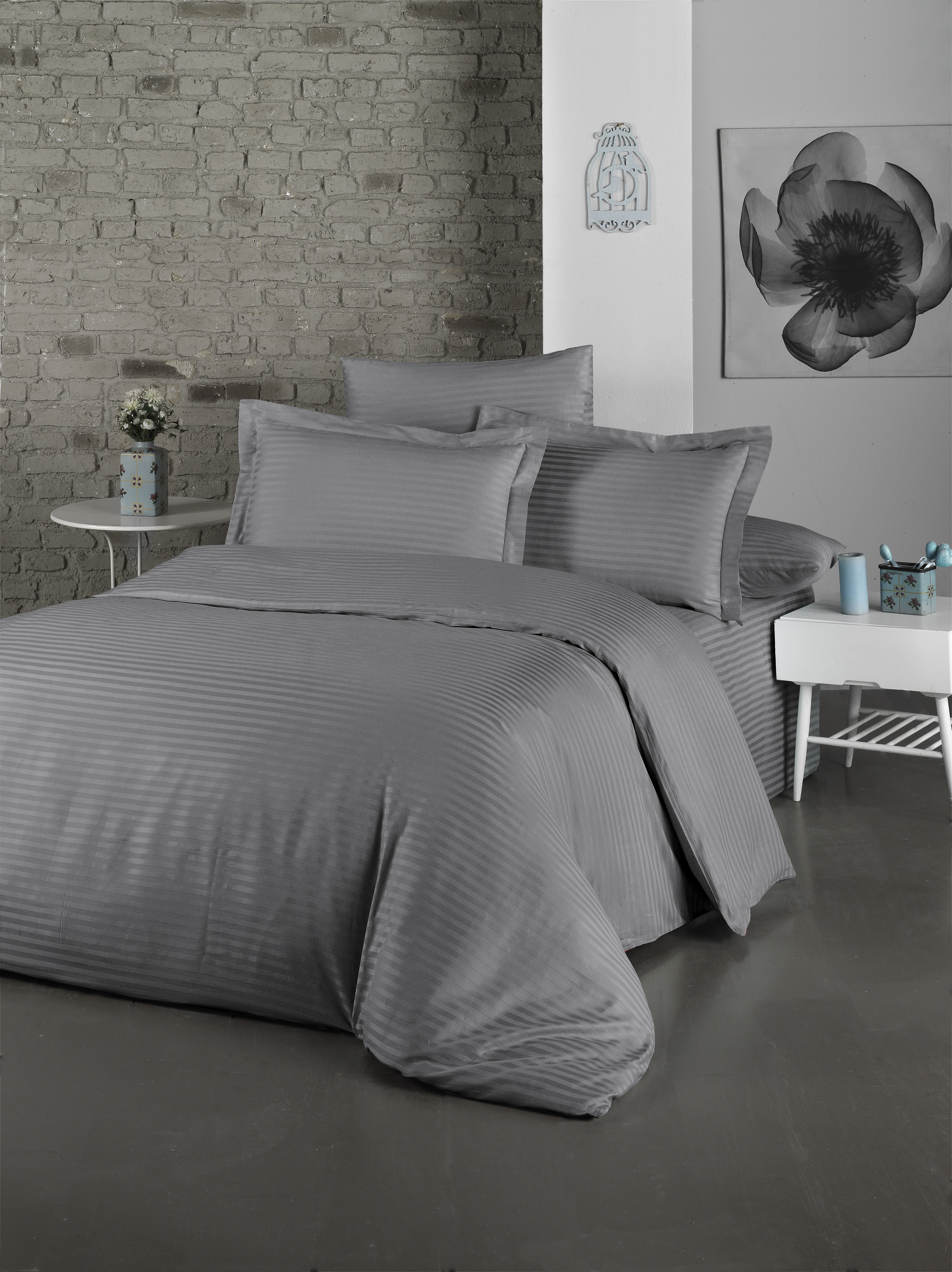 

Комплект постельного белья LightHouse Exclusive Sateen Stripe Lux 200х220