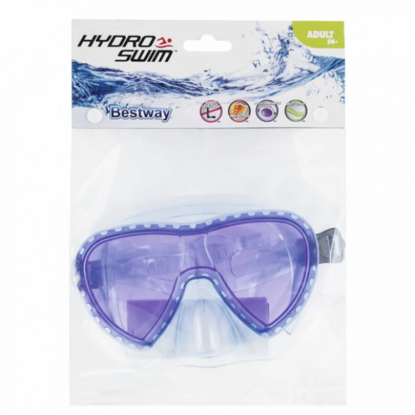 

Маска для плавания водозащитная Reef Rider Royal маска для погружения под воду водоотталкивающая фиолетовая