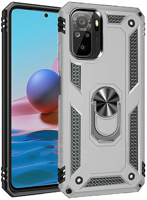 

Панель BeCover Military для Xiaomi Redmi Note 10 Pro Silver