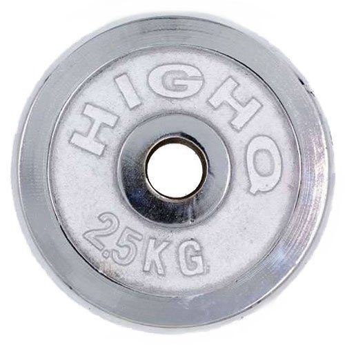 

Блины (диски) хромированные Highq Sport ТА-1451 FDSO 2,5кг Серебряный (58508020)