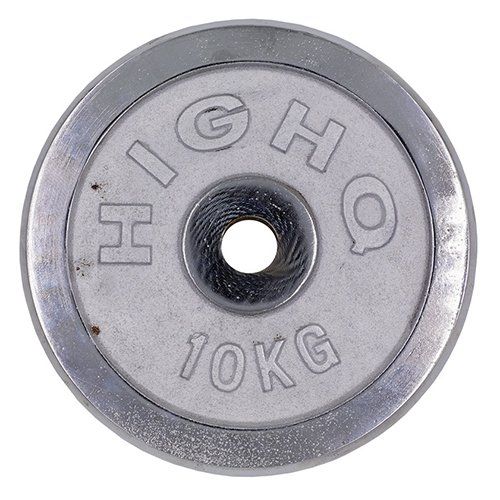 

Блины (диски) хромированные Highq Sport ТА-1454 FDSO 10кг Серебряный (58508021)