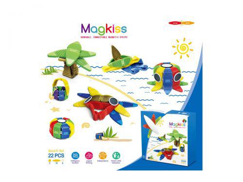 

Конструктор магнитный Magkiss 22 детали Duo le qi 6884 (TC128738)
