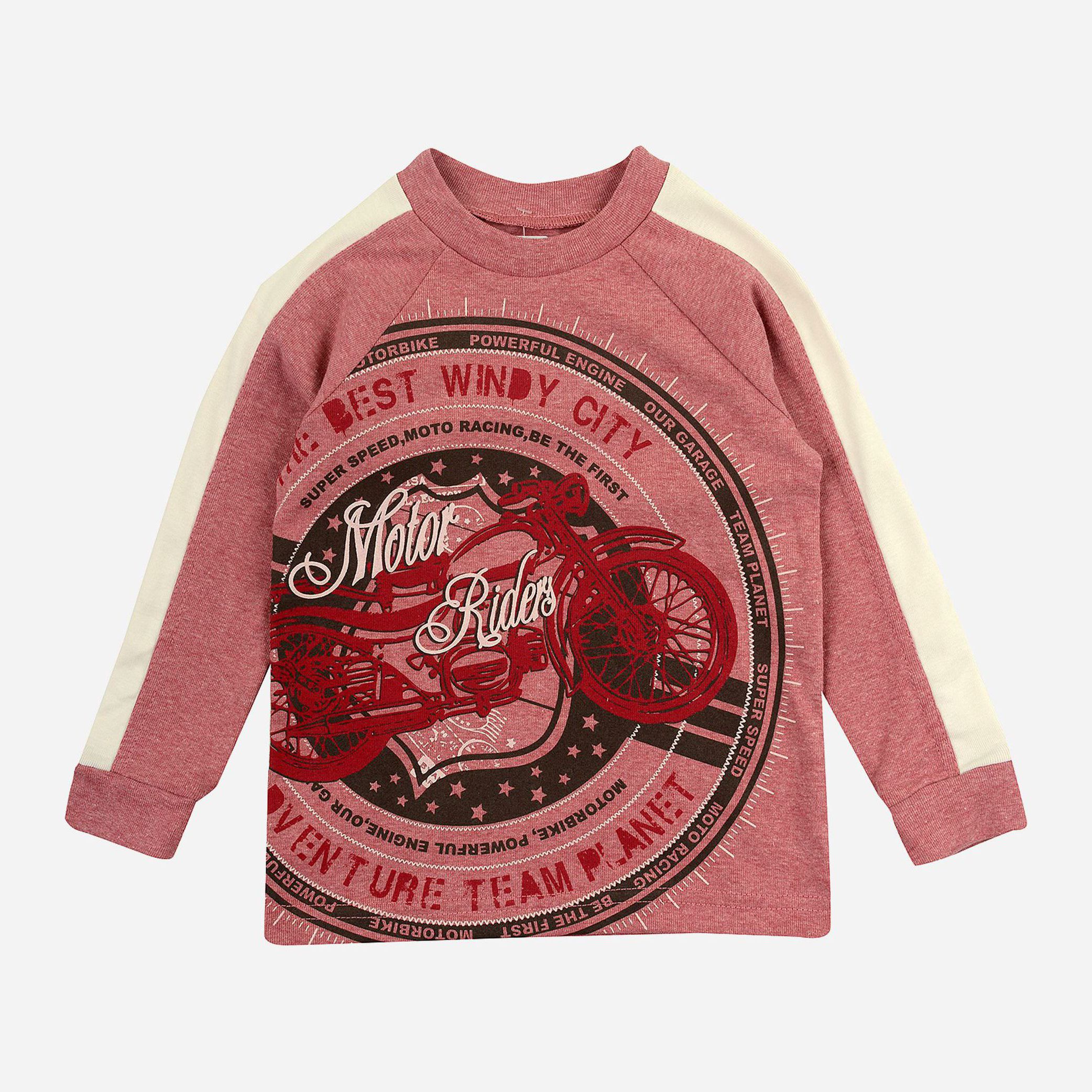 

Футболка с длинными рукавами ЛяЛя 3Б169 (2-329) 128 см Бордовая