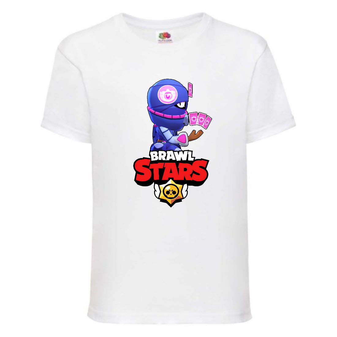 

Футболка детская Brawl Stars Tara Ninja (Бравл Старс Тара Ниндзя) белая 104 см
